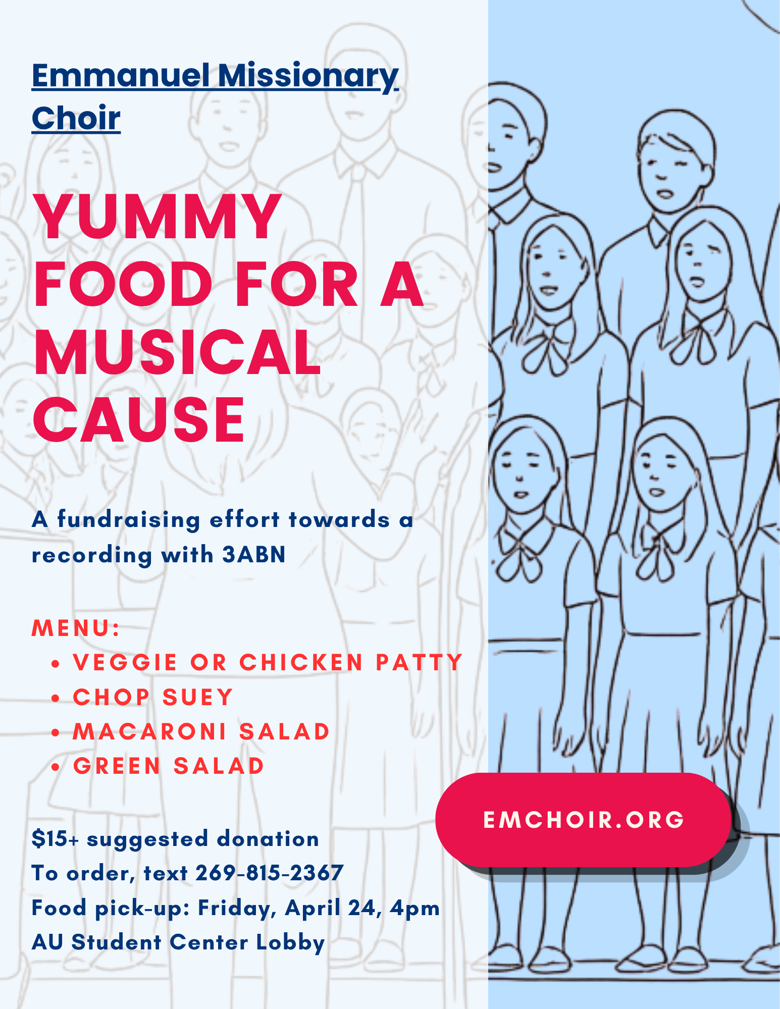 3ABN Food Fundraising Flyer